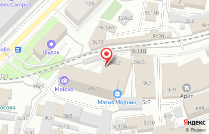 Бизнес-центр АМВП в Преображенском на карте