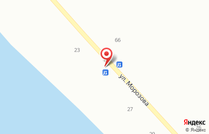 Продуктовый магазин Алина на улице Морозова на карте