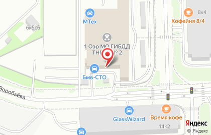 Телега в Москве на карте