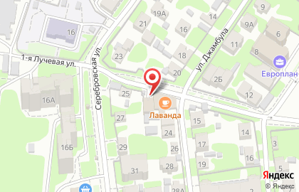 Магазин-бар в Привокзальном районе на карте
