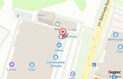 Магазин фиксированных цен Fix Price на улице Оренбургский Тракт на карте