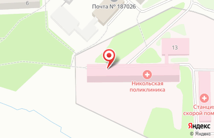 Центр амбулаторной хирургии Тосненская клиническая межрайонная больница на карте