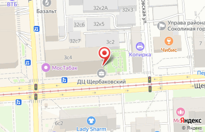 Типография Виппринт24 на Щербаковской улице на карте