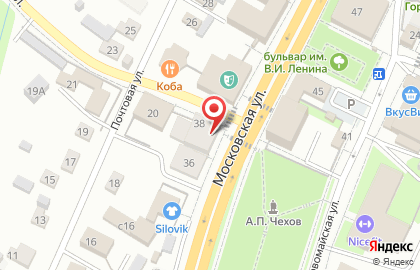 Строительная компания Гнездом на Московской улице на карте