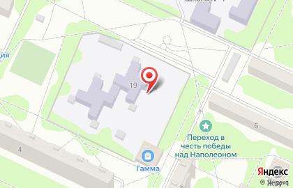 EKG в 1-ом микрорайоне на карте
