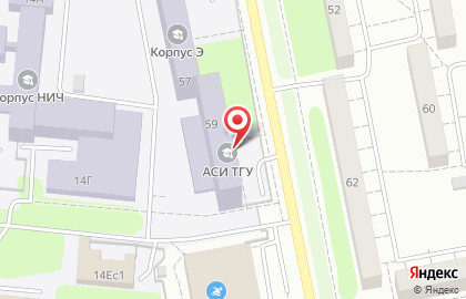 Тольяттинский государственный университет на улице Ушакова, 59 на карте