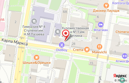 Царство сладостей на карте