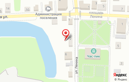 Магазин постельных принадлежностей на ул. Ленина, 8 на карте