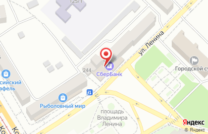 Алтайский Банк Сбербанка России в Бийске на улице Владимира Ленина на карте