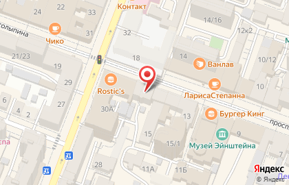 Кафе Шаверма 78 в Фрунзенском районе на карте