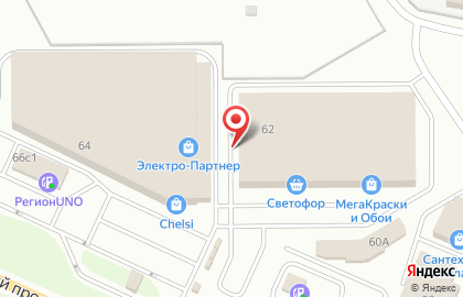 Фирменный магазин Владимирская Фабрика Дверей в Курчатовском районе на карте
