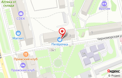 Кафе-пекарня Добропек на Черноморской улице на карте