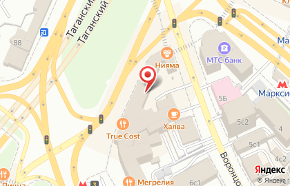 Сервисный центр Планета iPhone на метро Таганская на карте
