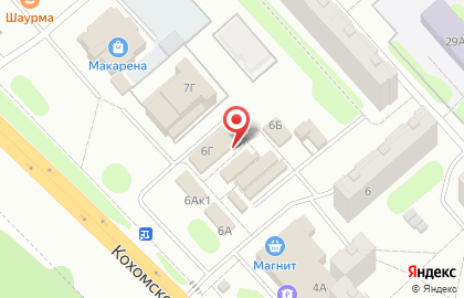 Магазин мясной продукции Сабиново в Иваново на карте