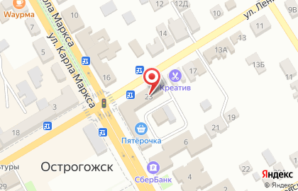 Магазин MachineStore на улице Ленина на карте
