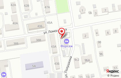 Автоцентр Форсаж во Владивостоке на карте