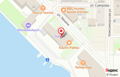 Гостиница Каунис на карте