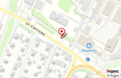 Магазин разливных напитков Пиворама на улице Светлова на карте
