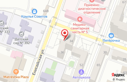 Уютная на улице Строителей на карте