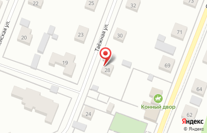 Центр кузовного ремонта на Таёжной улице на карте