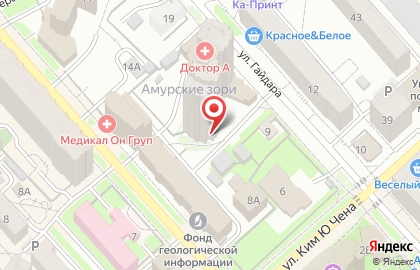 Авиаметтелеком Росгидромета в Центральном районе на карте