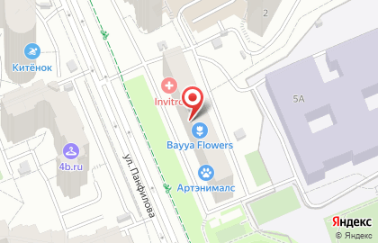 Нотариус Мартынова Н.В. на карте