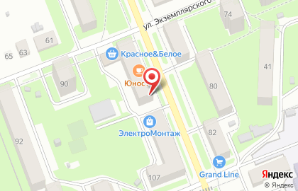 Салон красоты Красотка на улице Льва Толстого на карте