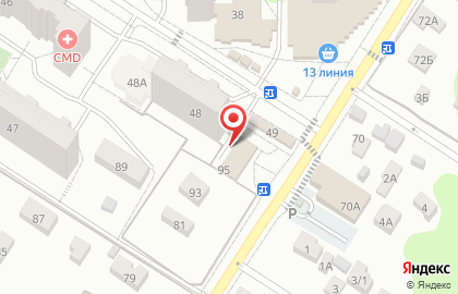 Ресторан японской кухни Суши Городок на карте