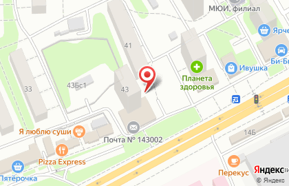 Кабинет массажа в Москве на карте