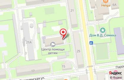 Центр помощи детям, оставшимся без попечения родителей в Пскове на карте