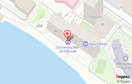 Апарт-отель Гостиниц.NET на Обской улице на карте