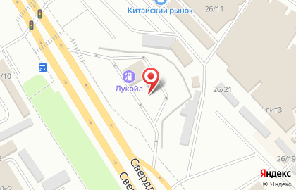 Лукойл-ликард в Курчатовском районе на карте