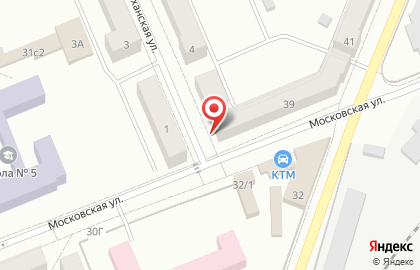 ВИЖН на Московской улице на карте