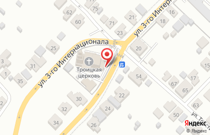 Троицкий храм в Москве на карте