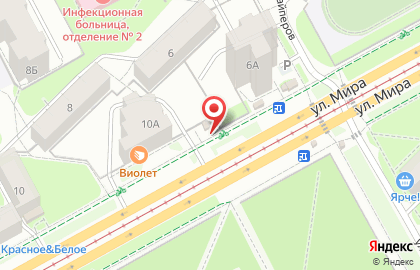 Продуктовый магазин в Перми на карте