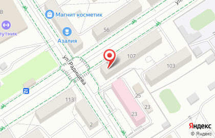 Салон-ателье ТКАНИ плюс на карте