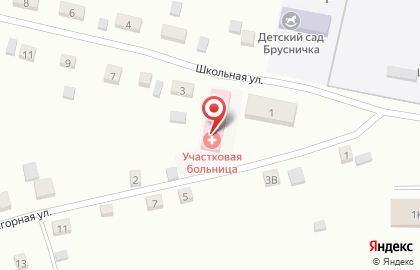 Верх-Обская участковая больница на карте