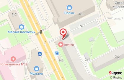 Магазин овощей и фруктов в Архангельске на карте