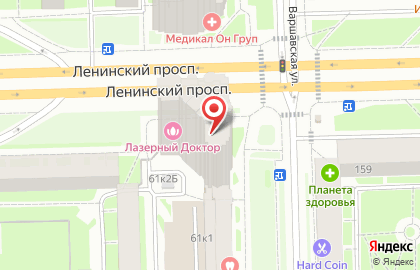 Автомат по продаже питьевой воды Живая вода на Варшавской улице на карте