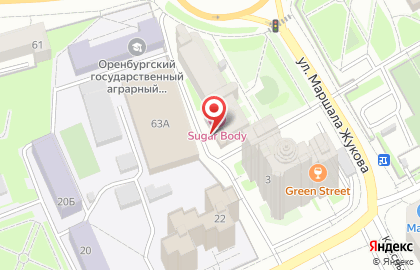 Магазин канцтоваров в Оренбурге на карте