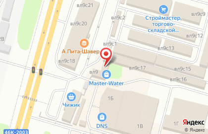 Мастерок на Симферопольском шоссе на карте