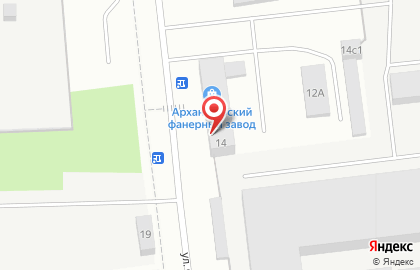Отдел сбыта мебельного производства Новодвинская мебельная фабрика в Архангельске на карте