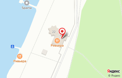 Кафе Ривьера на улице Клары Цеткин на карте