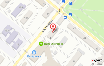 Магазин постельных принадлежностей Татьяна на улице Чехова на карте