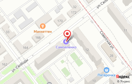 Группа компаний Самойленко в Кировском районе на карте