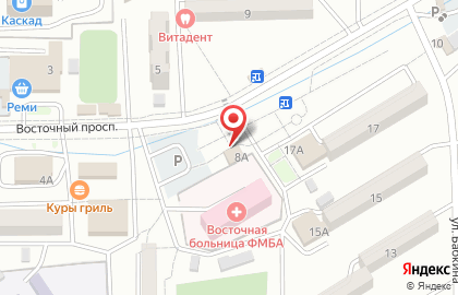 Магазин хозтоваров Диана на карте