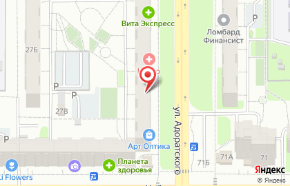 Татсоцбанк в Казани на карте