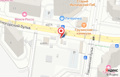 Автосалон 5 колесо в Москве на карте