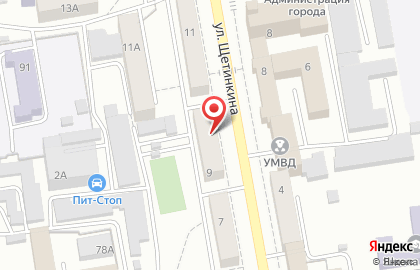 Право и Недвижимость на улице Щетинкина на карте