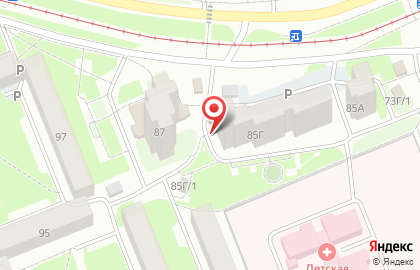 Салон красоты Медея в Кировском районе на карте